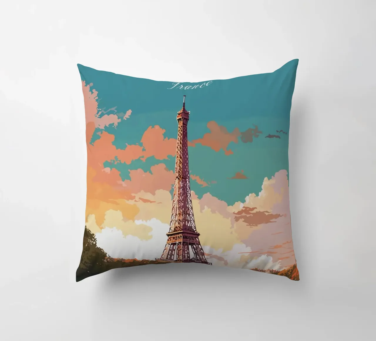 Torre Eiffel, Parigi cuscino da Alexandra Peack