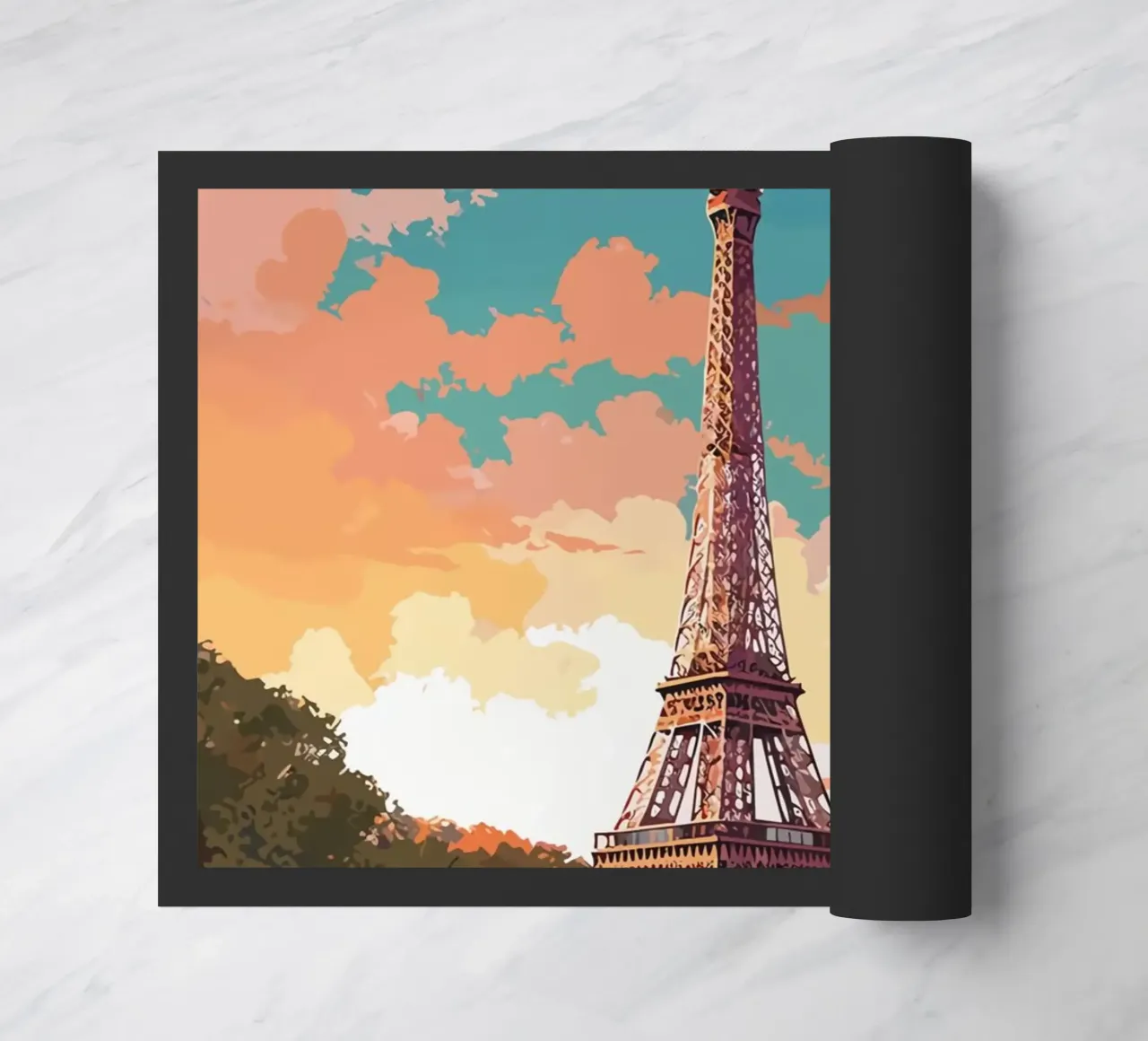 Torre Eiffel, Parigi zerbino da Alexandra Peack