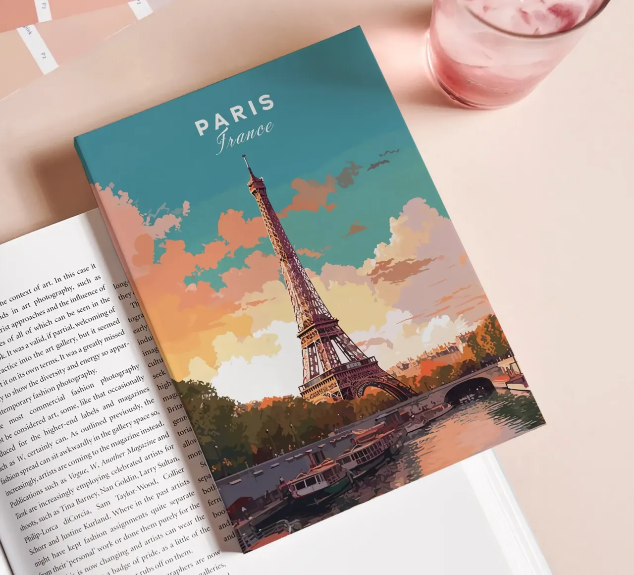 Eiffel Tower, Paris notebook by Alexandra Peack