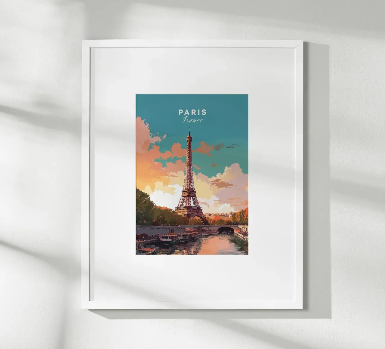 Tour Eiffel, Paris poster de Alexandra Peack