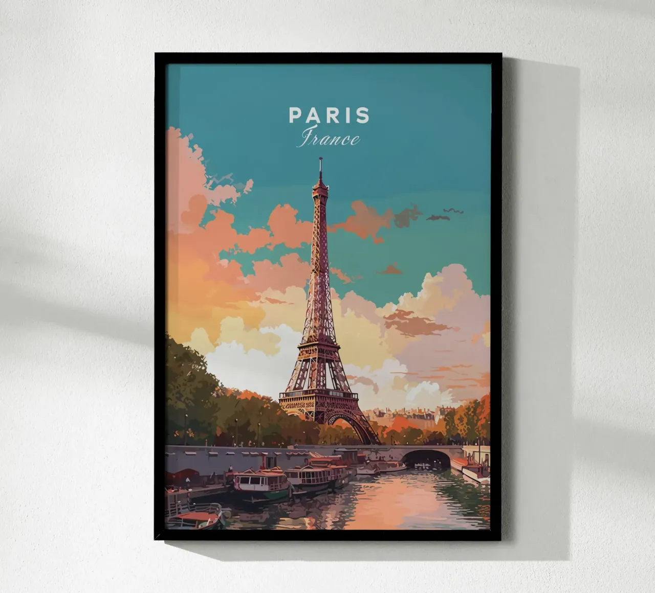 Torre Eiffel, Parigi carta hahnemühle da Alexandra Peack