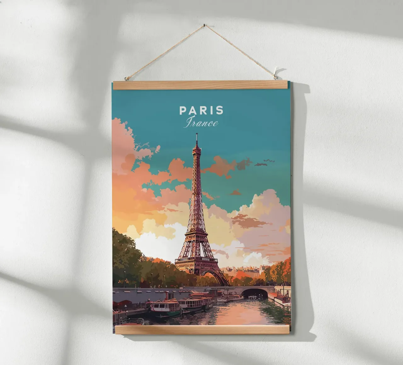 Tour Eiffel, Paris poster de Alexandra Peack