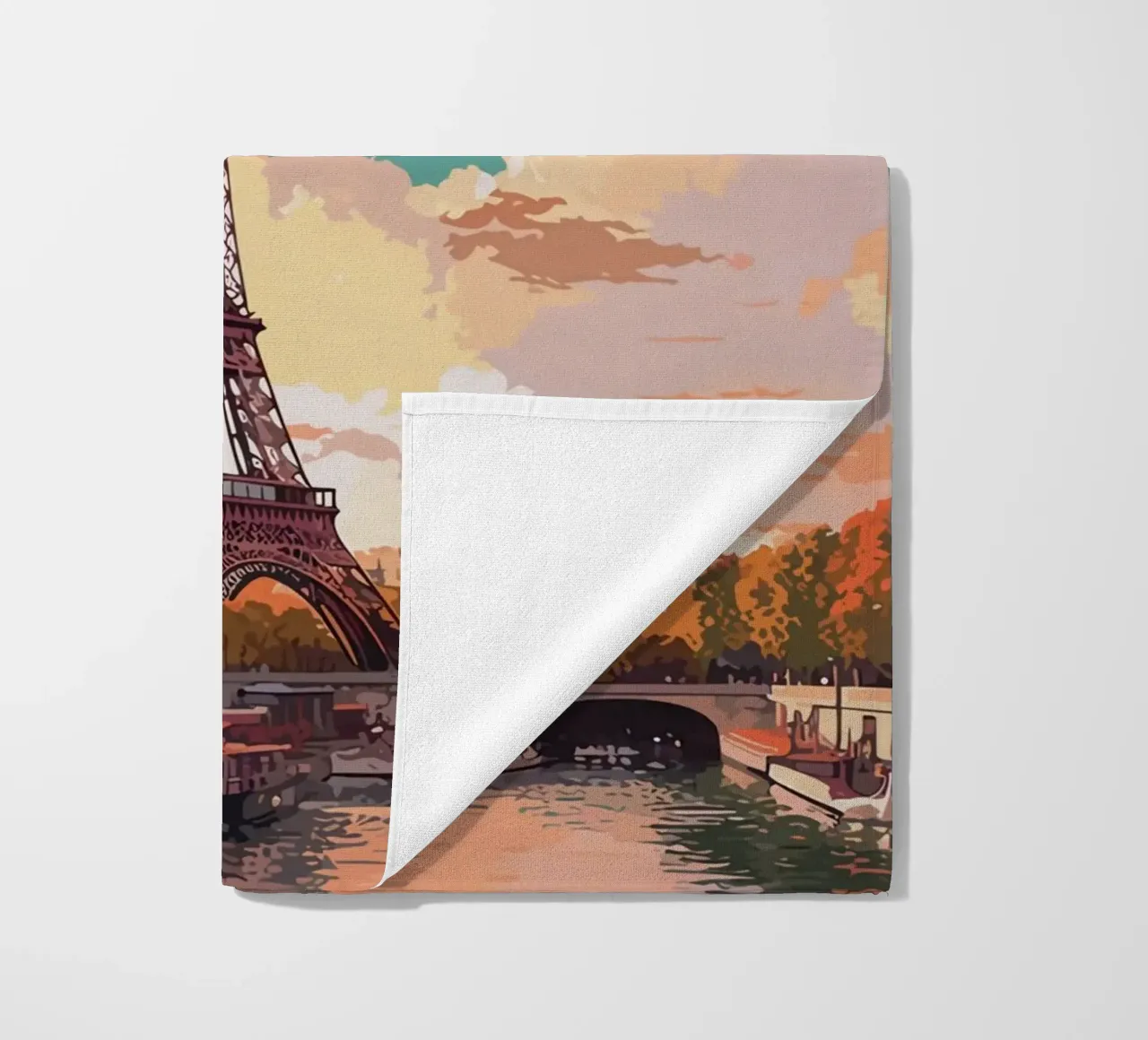 Torre Eiffel, Parigi telo mare da Alexandra Peack