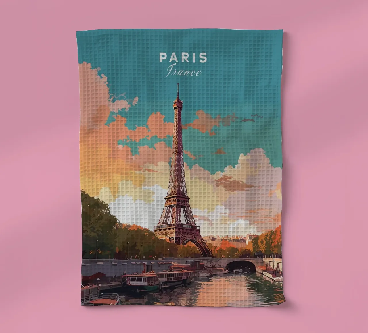 Torre Eiffel, Parigi canovaccio da cucina da Alexandra Peack