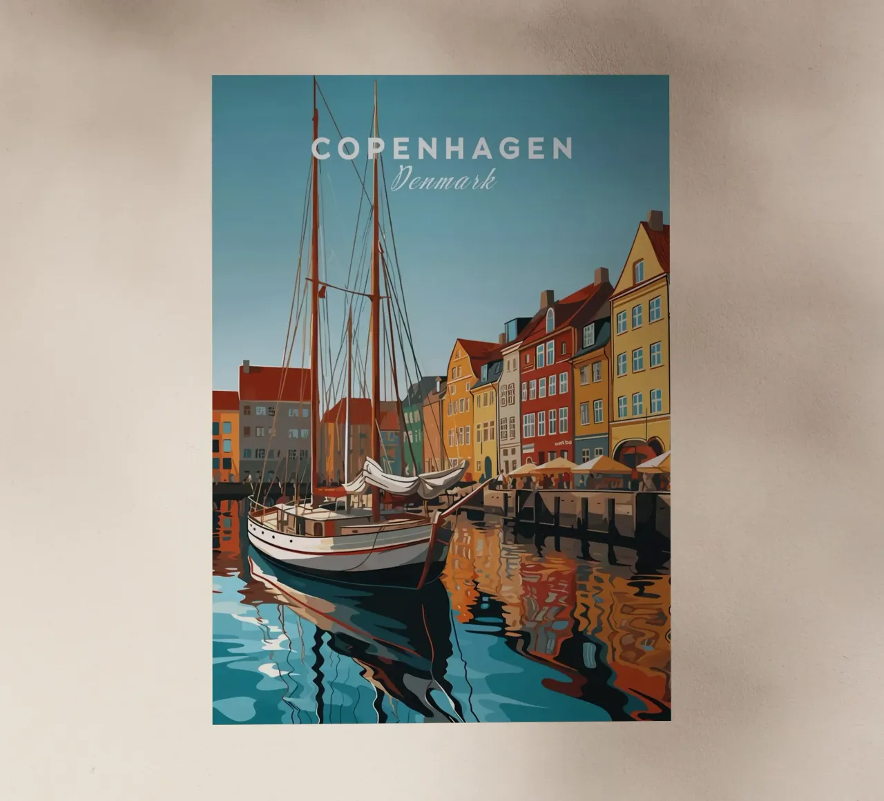 Copenaghen, Danimarca pellicola backlit da Alexandra Peack