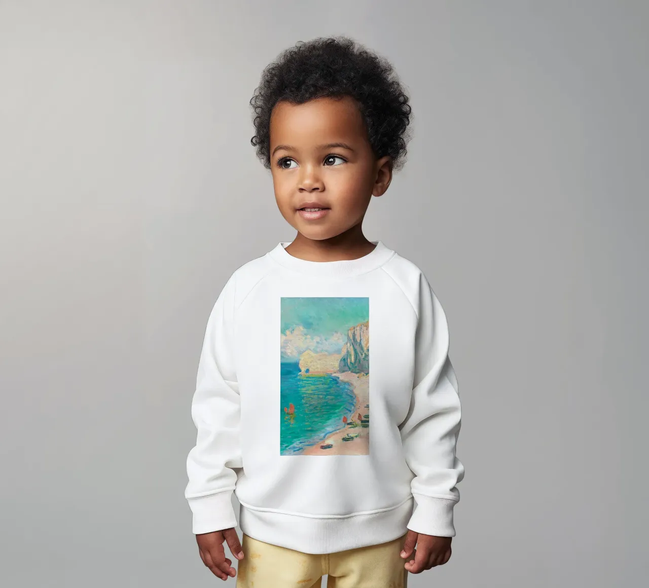 panorama iconico con scogliere calcaree felpa neonato da SMG Store