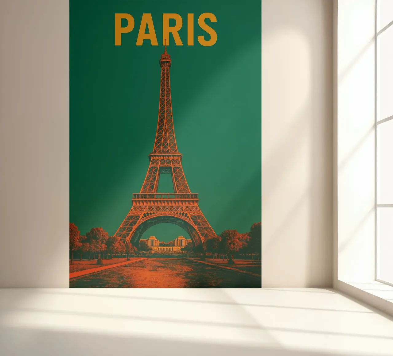 Vintage Eiffel Tower, Paris photo wallpaper by Vintage Travelers