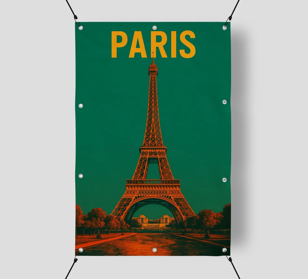 Vintage Eiffel Tower, Paris telo in pvc da Vintage Travelers