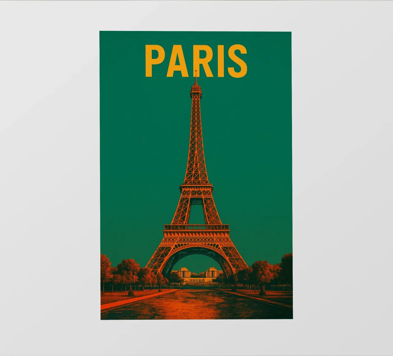 Vintage Eiffel Tower, Paris telo in pvc da Vintage Travelers