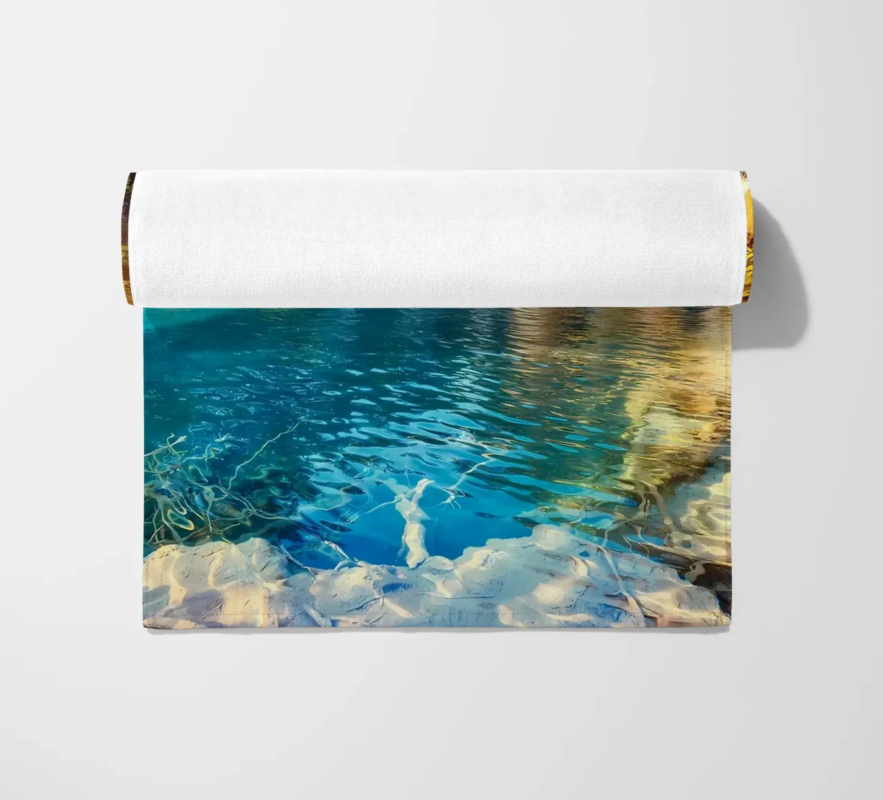 cascata lago foresta telo mare da MountainShop