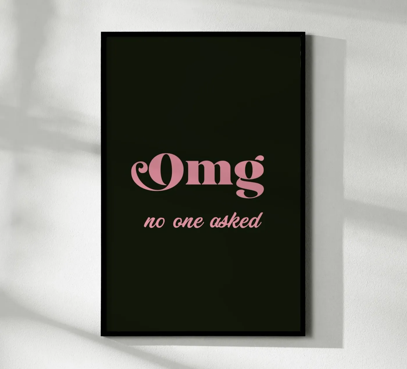 Omg Green poster da Trabolt Design