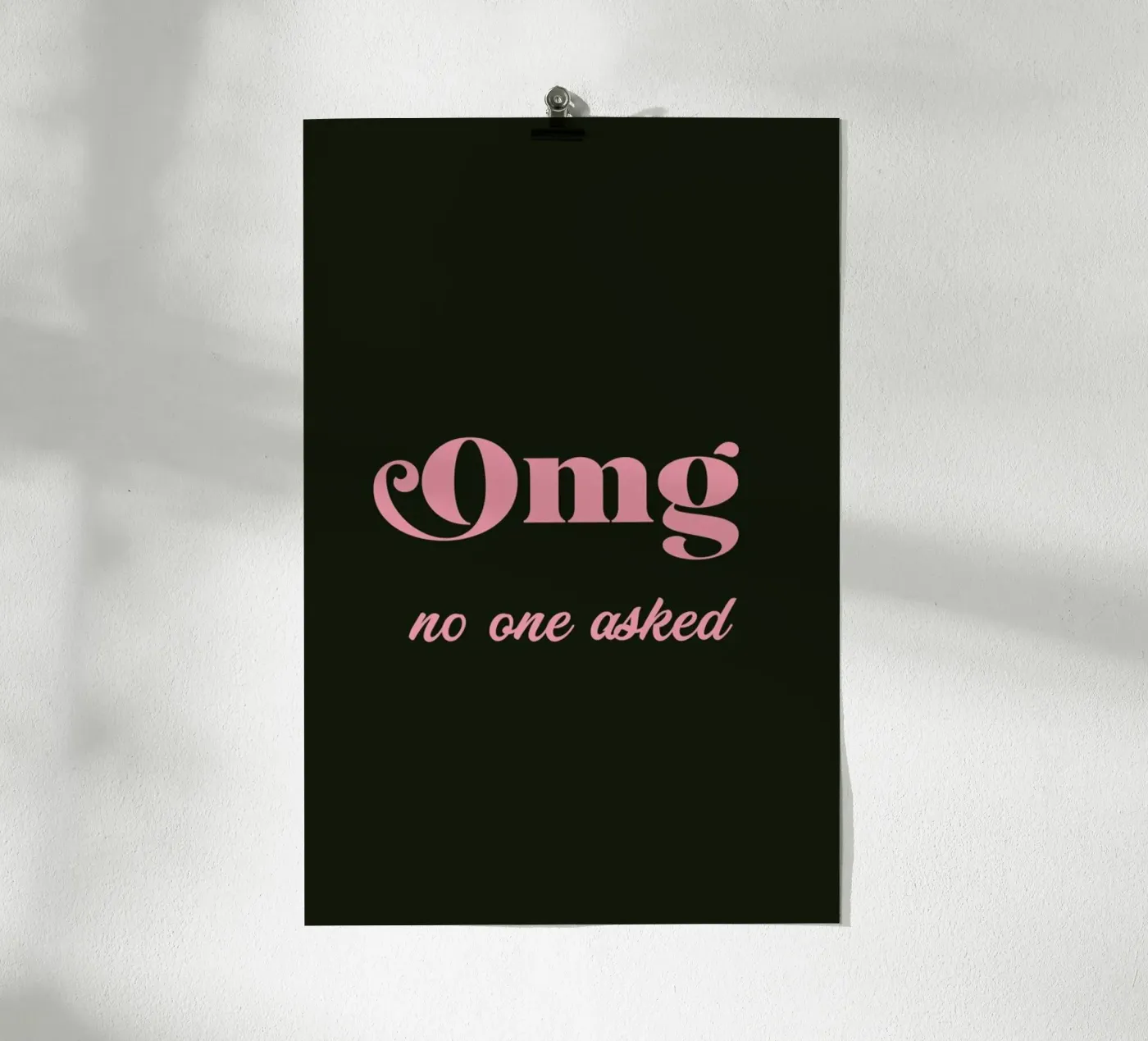 Omg Green poster da Trabolt Design