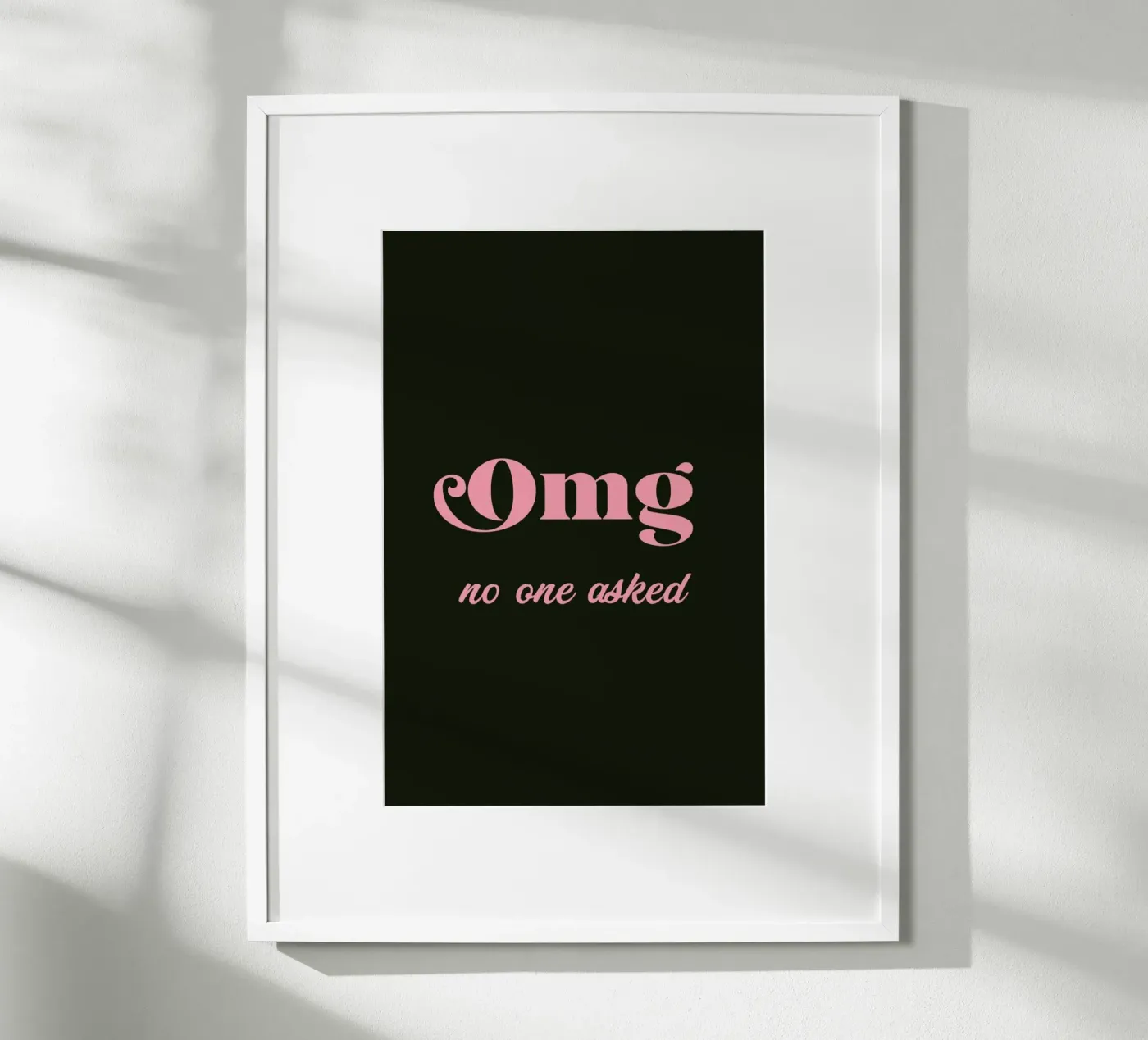 Omg Green poster da Trabolt Design