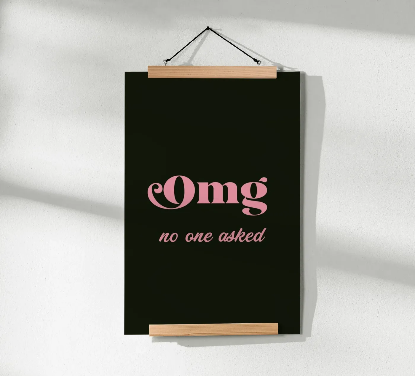 Omg Green poster da Trabolt Design