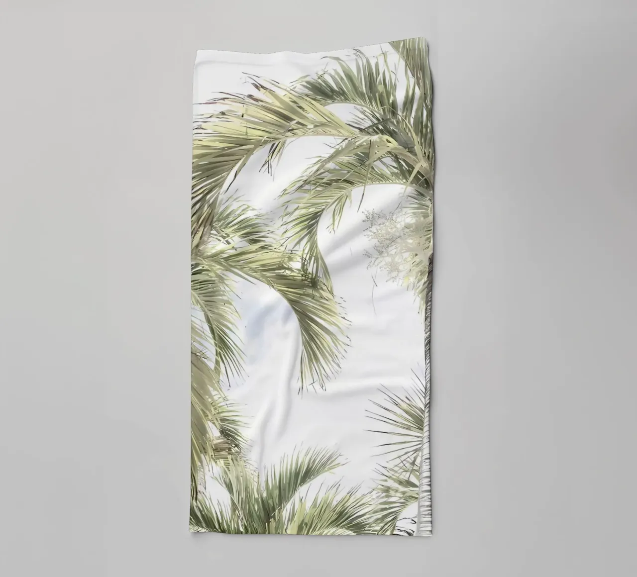 palme cielo tropicale lasciare asciugamano da bagno da Jennifer R Spyhalski