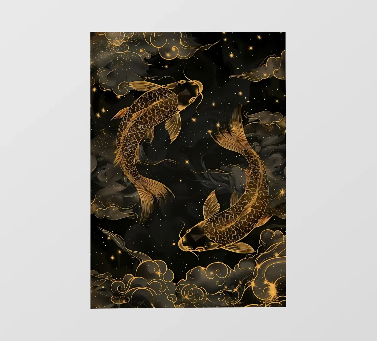 fish koi goldfish aquatic pvc cover by MountainShop