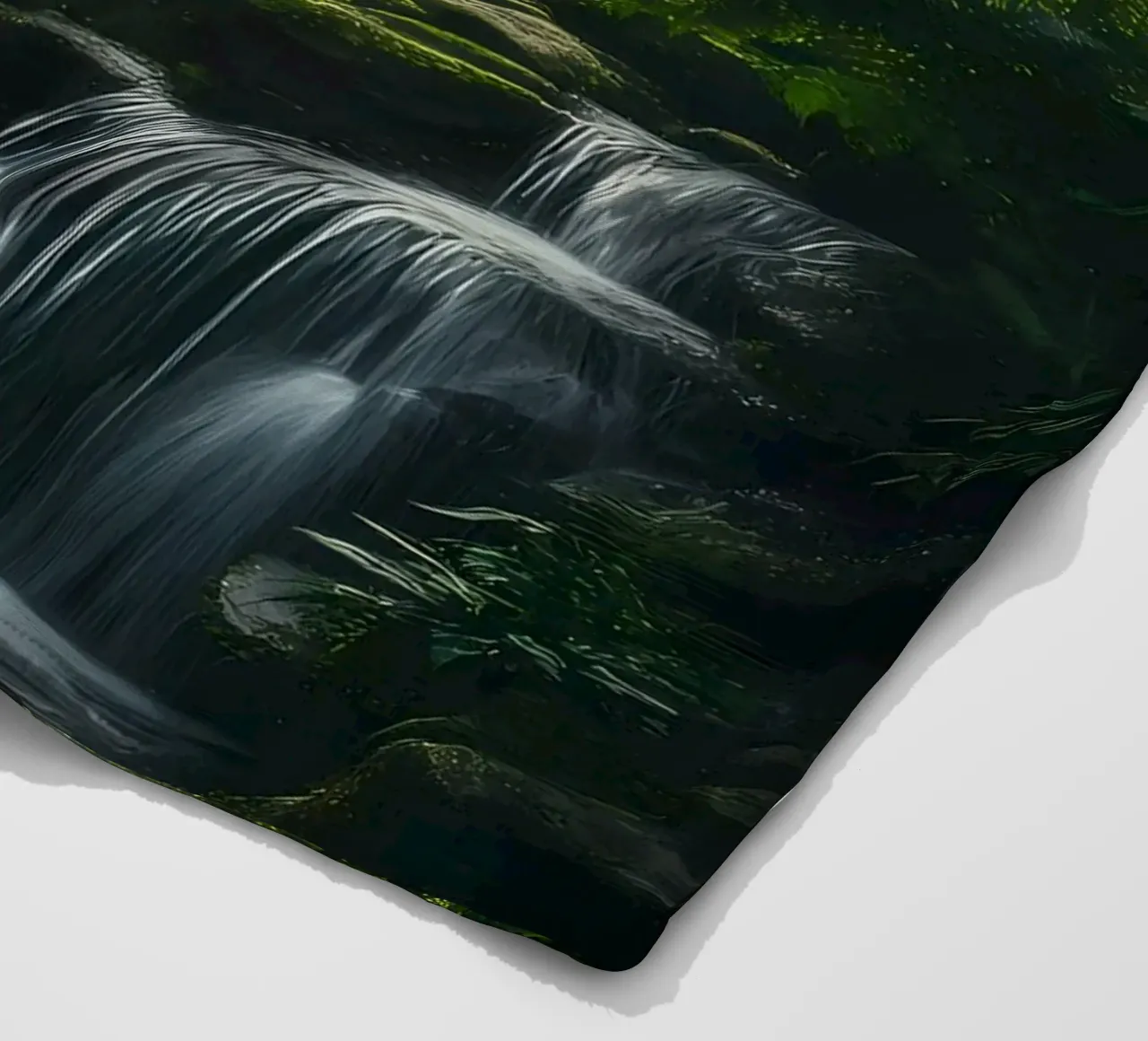 cascata foresta tropicale coperta in pile da MountainShop