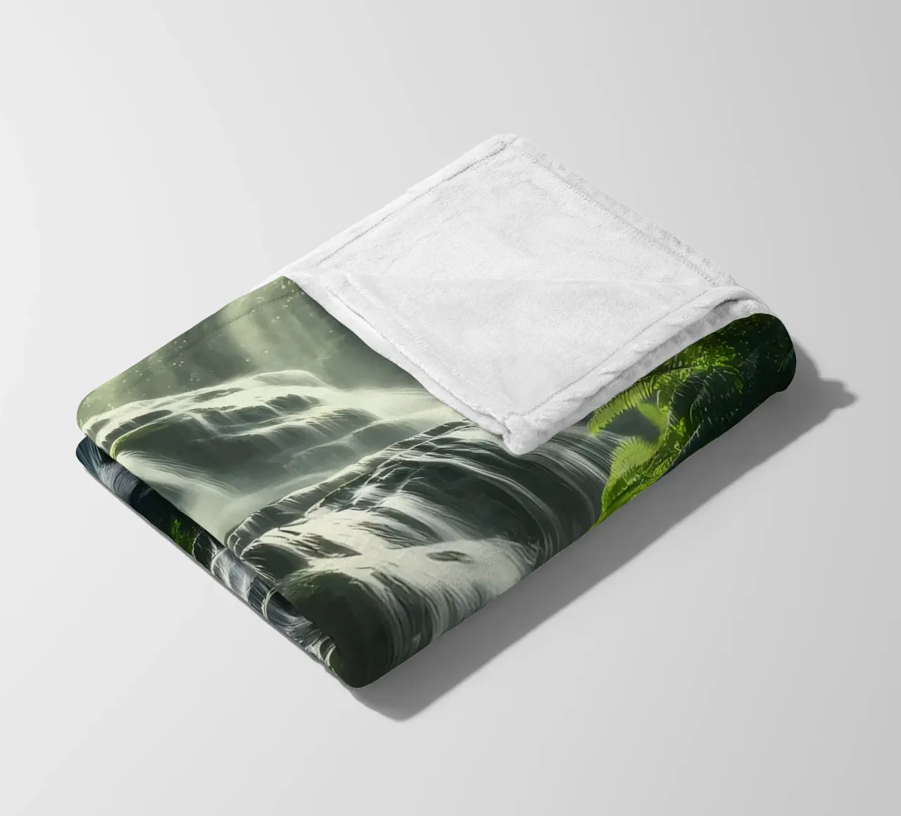 cascata foresta tropicale coperta in pile da MountainShop