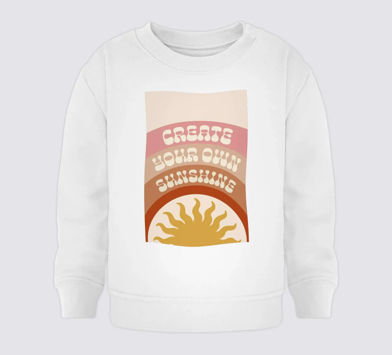 Create Your Own Sunshine felpa neonato da cafelab