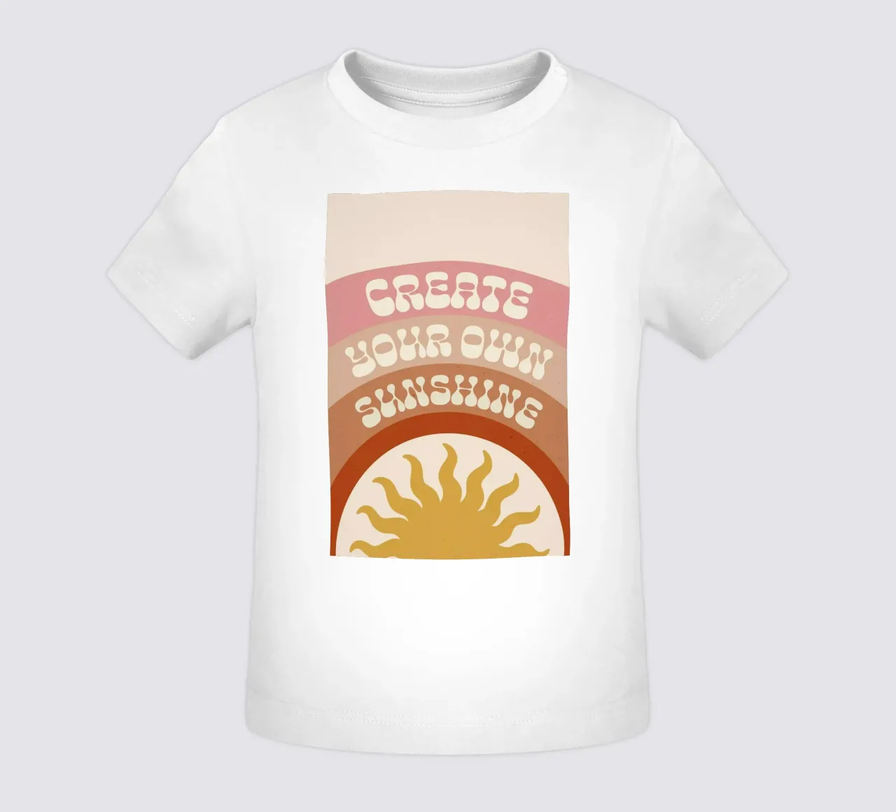 Create Your Own Sunshine baby t-shirt by cafelab
