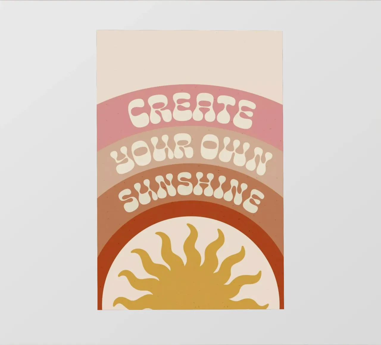 Create Your Own Sunshine pvc-zeil van cafelab