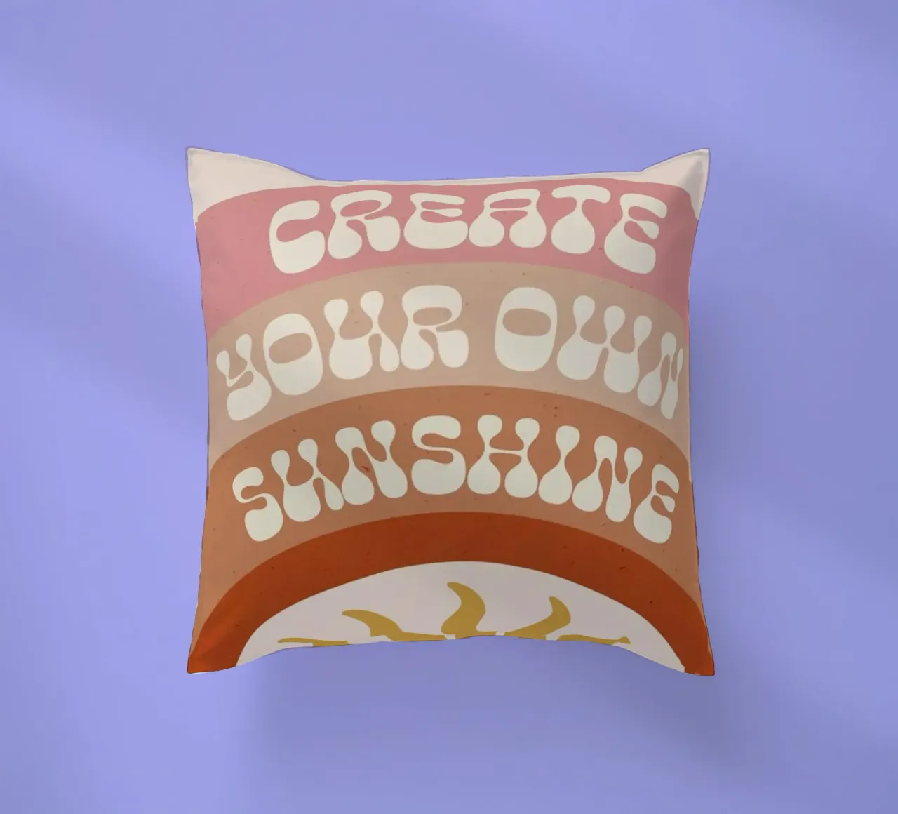 Create Your Own Sunshine cuscino da cafelab