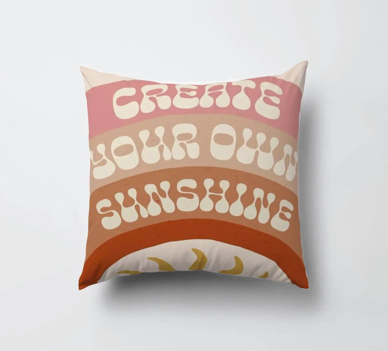 Create Your Own Sunshine cuscino da cafelab
