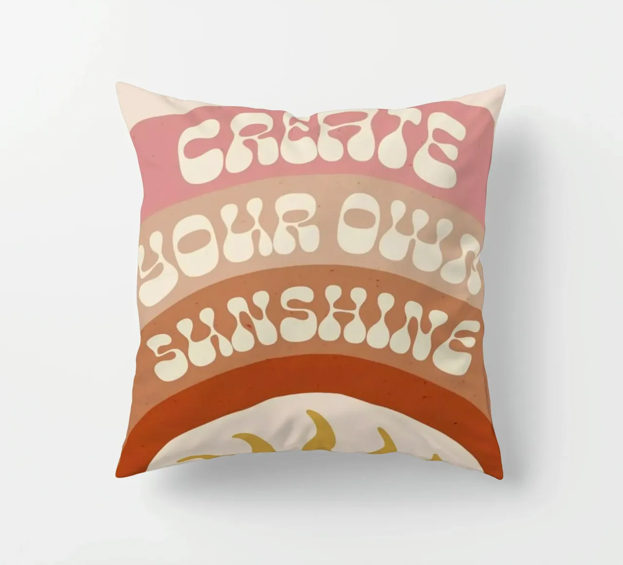 Create Your Own Sunshine cuscino da cafelab