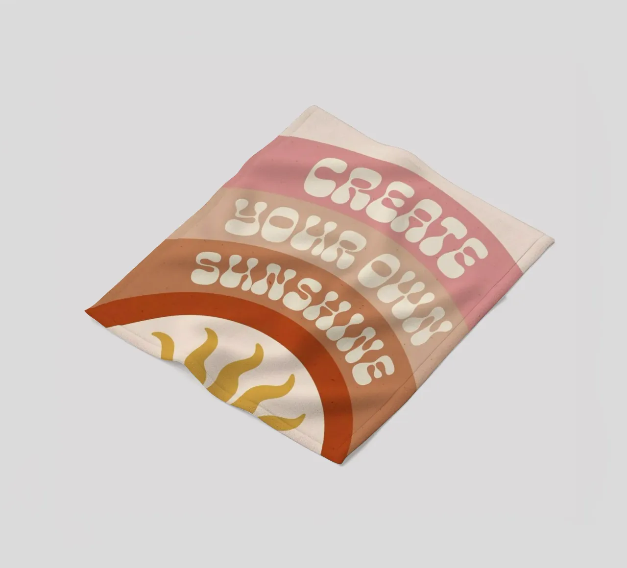 Create Your Own Sunshine coperta in pile da cafelab