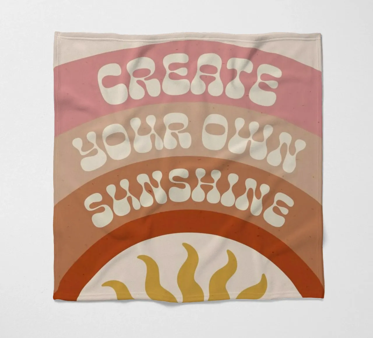 Create Your Own Sunshine coperta in pile da cafelab