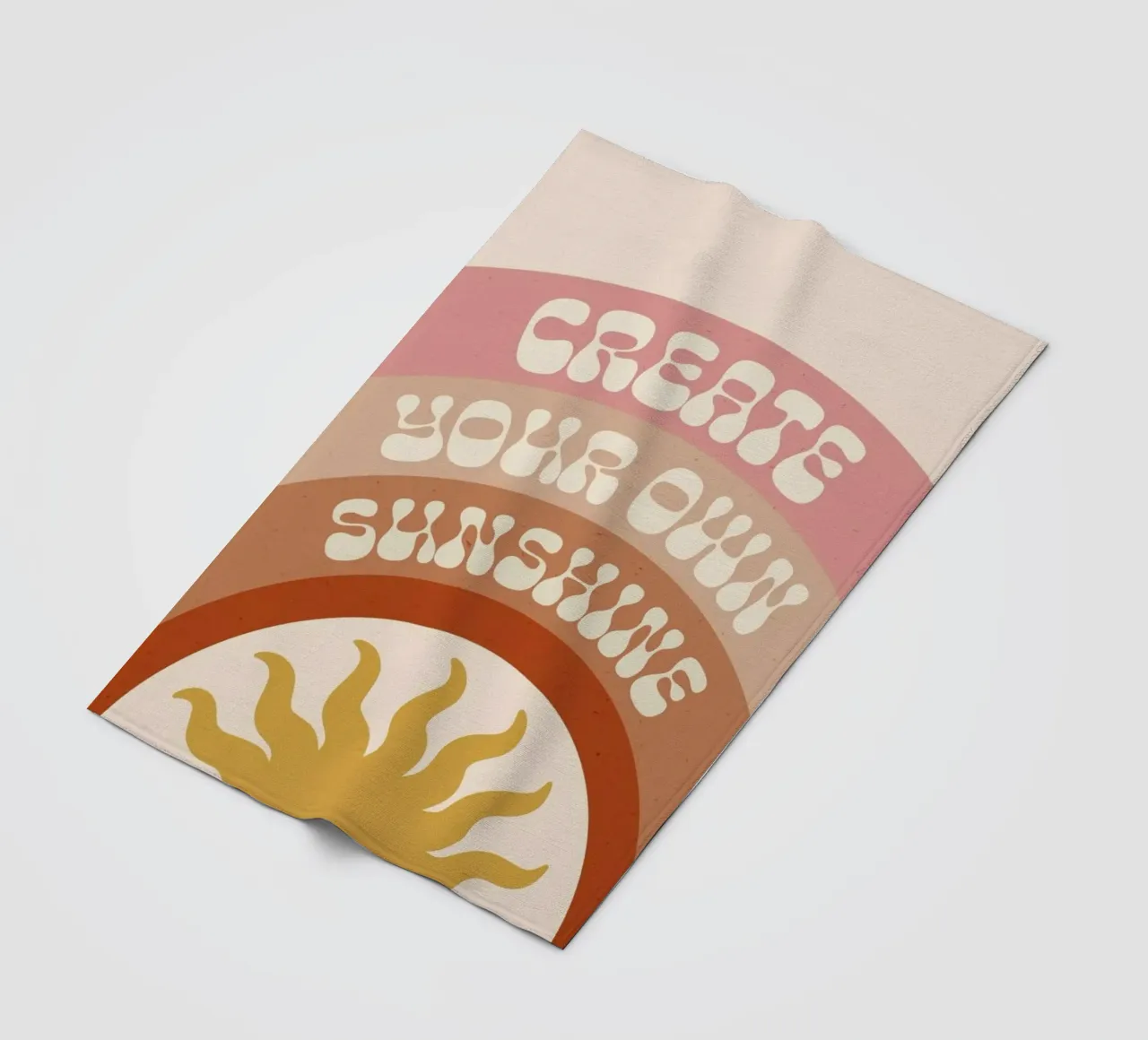 Create Your Own Sunshine coperta in pile da cafelab