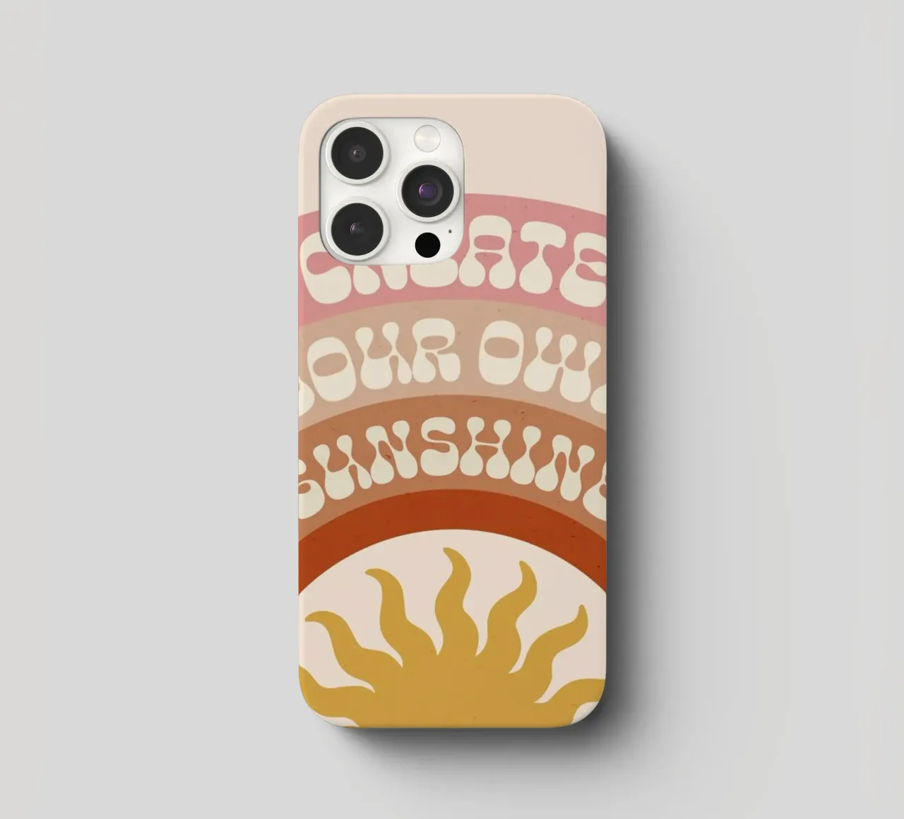 Create Your Own Sunshine cover iphone da cafelab