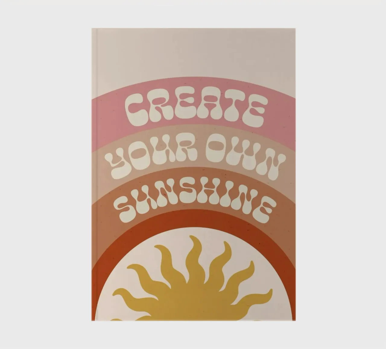Create Your Own Sunshine notitieboek van cafelab