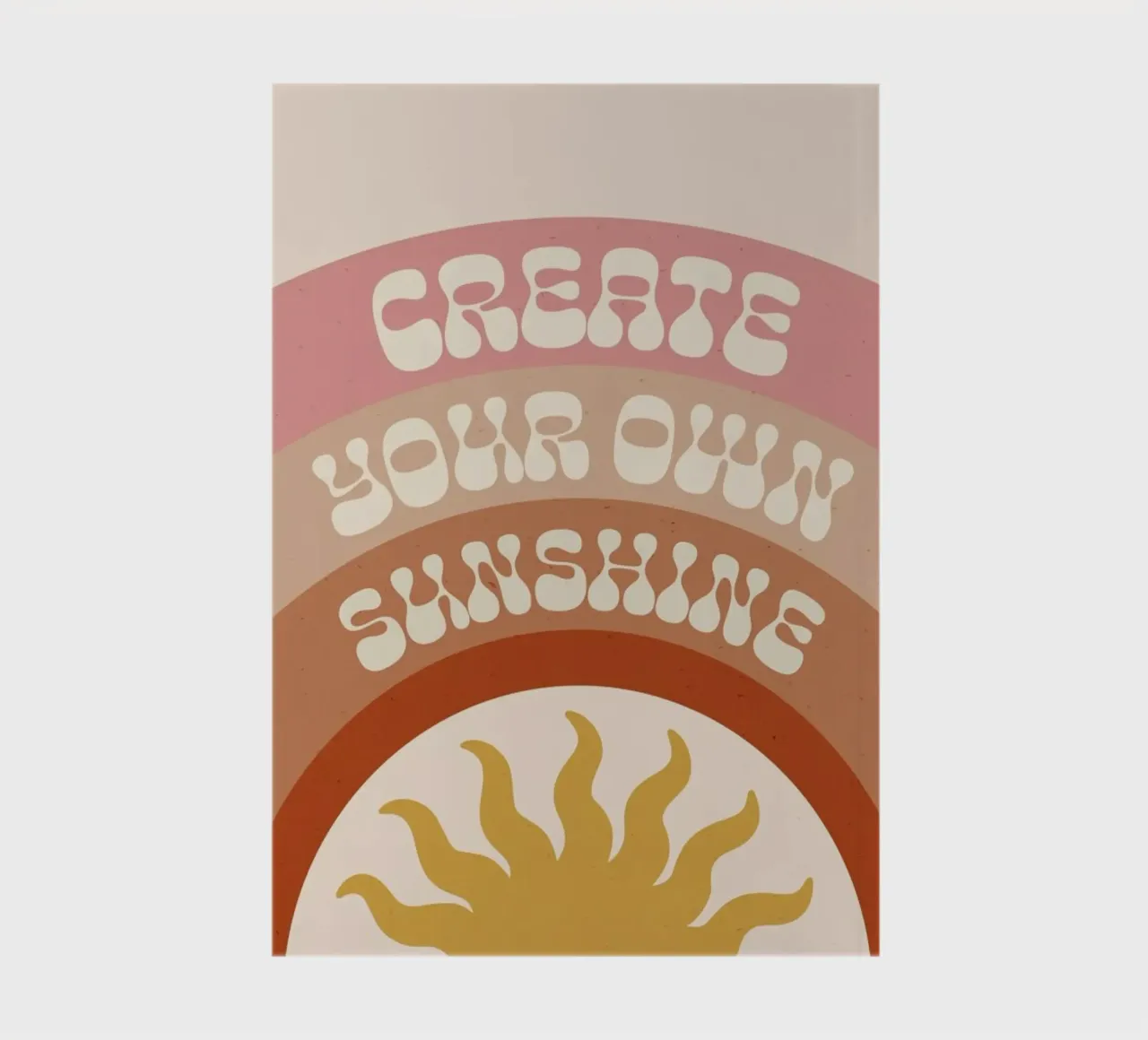 Create Your Own Sunshine notitieboek van cafelab