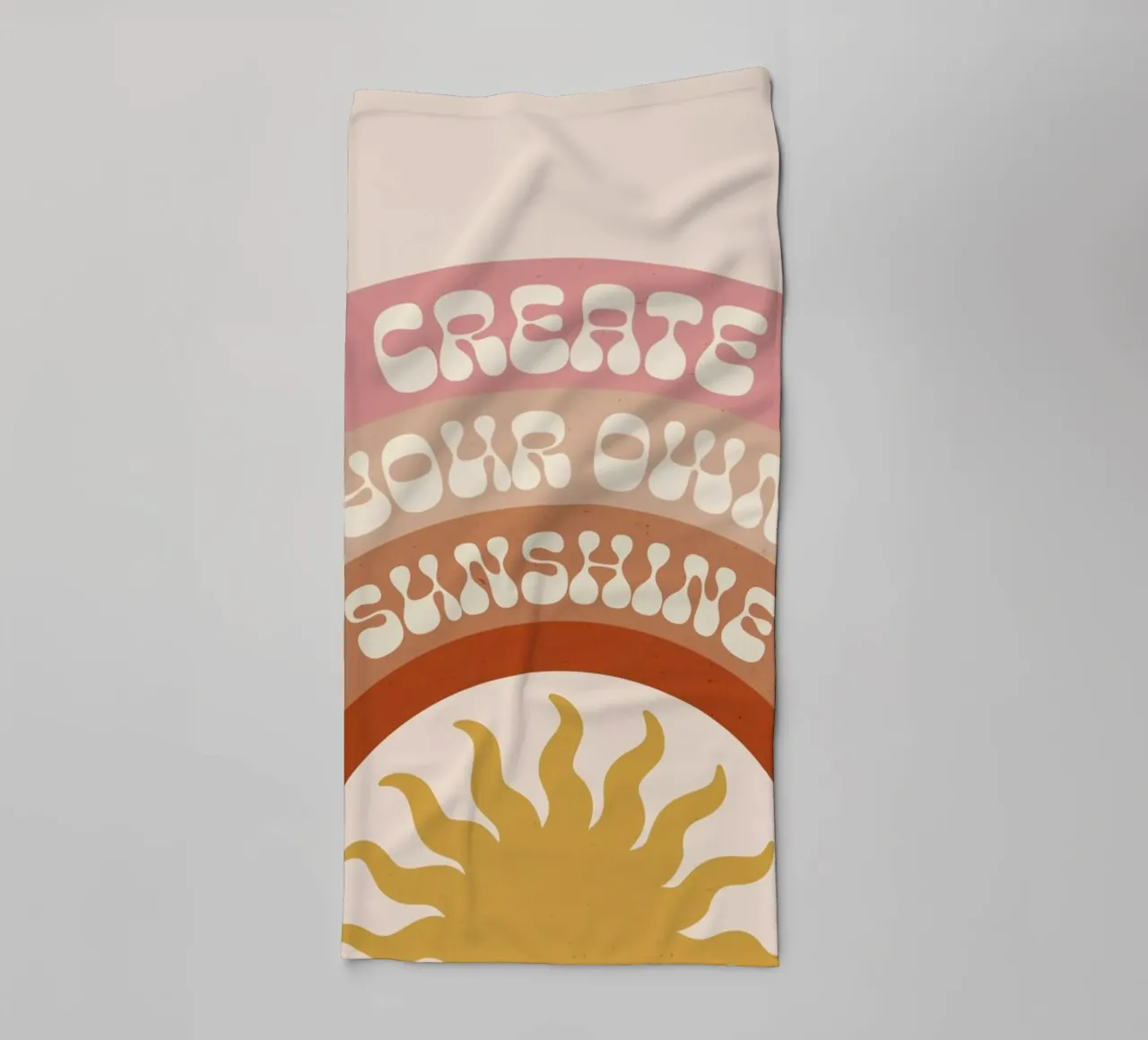 Create Your Own Sunshine asciugamano da bagno da cafelab
