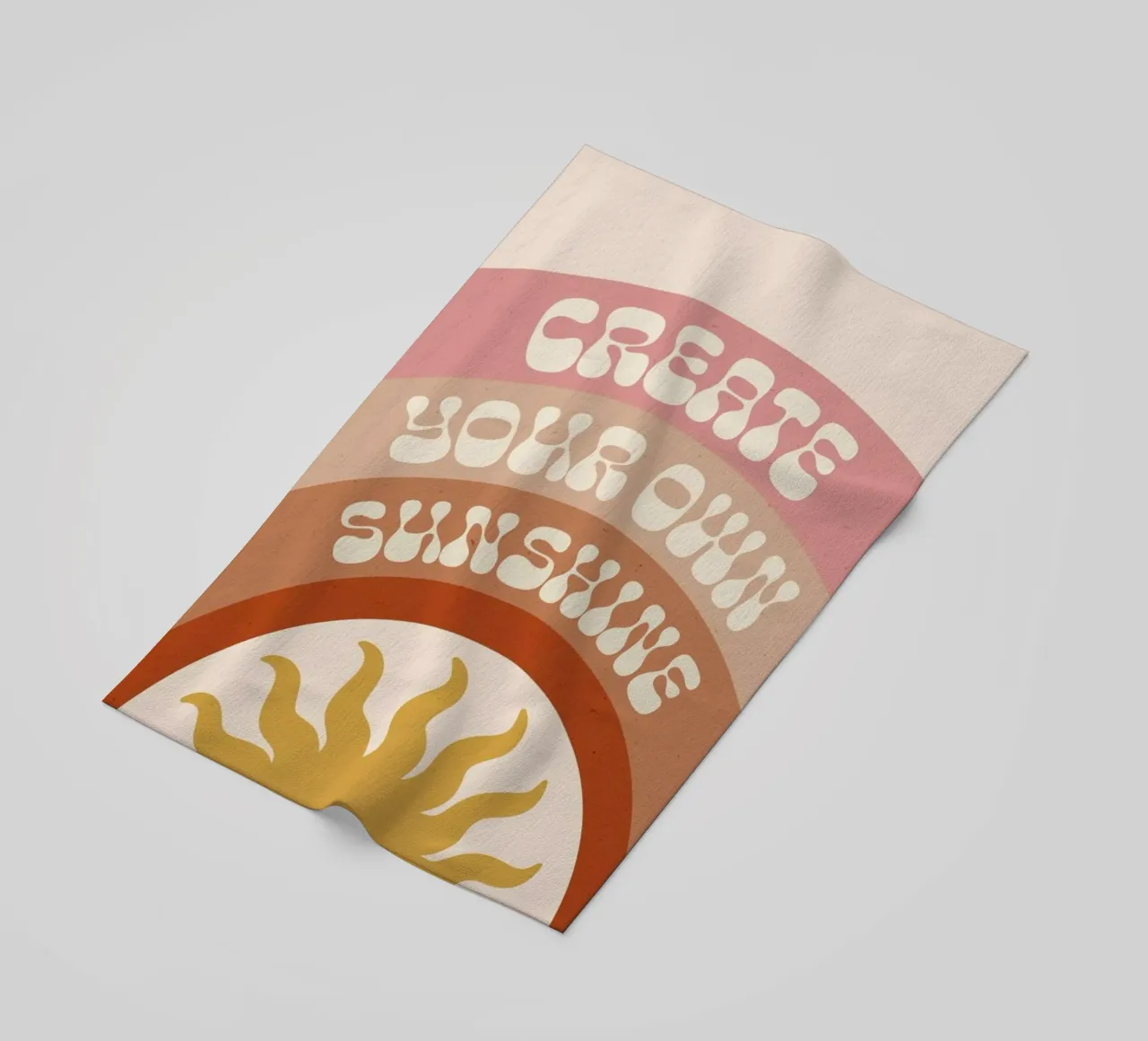 Create Your Own Sunshine telo mare da cafelab