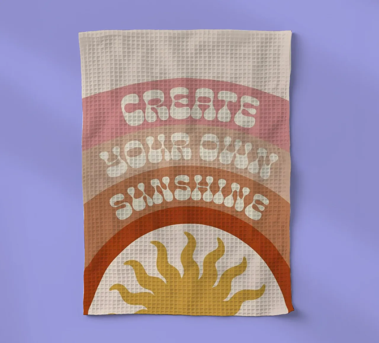 Create Your Own Sunshine canovaccio da cucina da cafelab