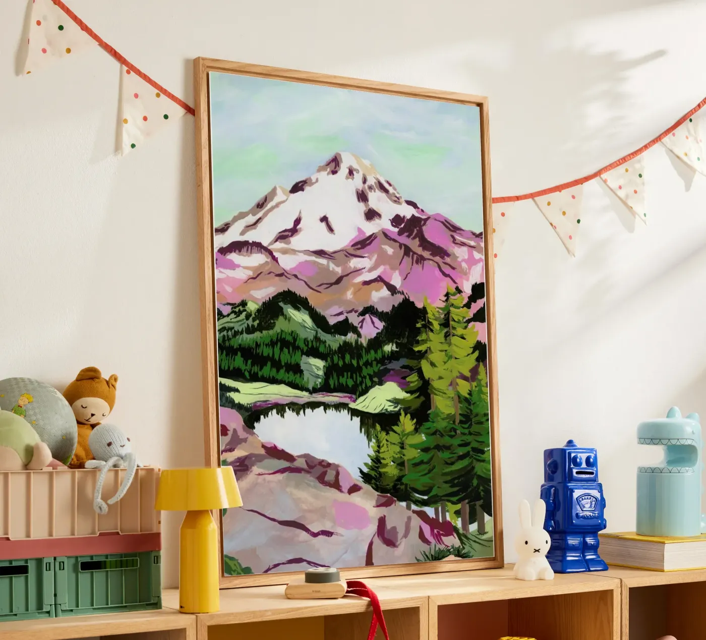 Chain Lakes plexiglas de Sarah Gesek