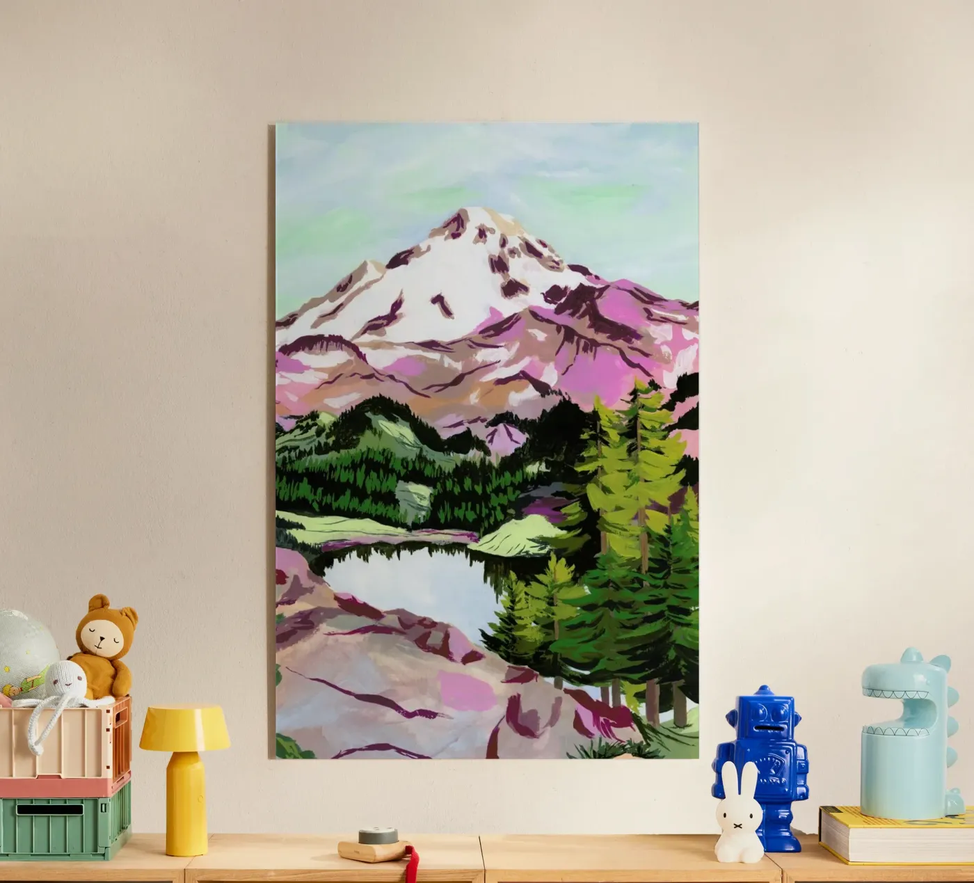Chain Lakes plexiglas de Sarah Gesek
