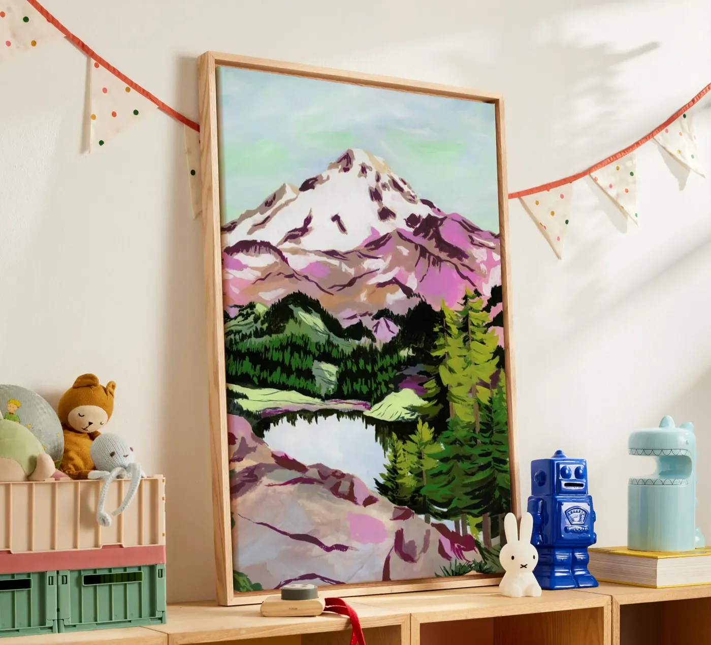 Chain Lakes tela da Sarah Gesek