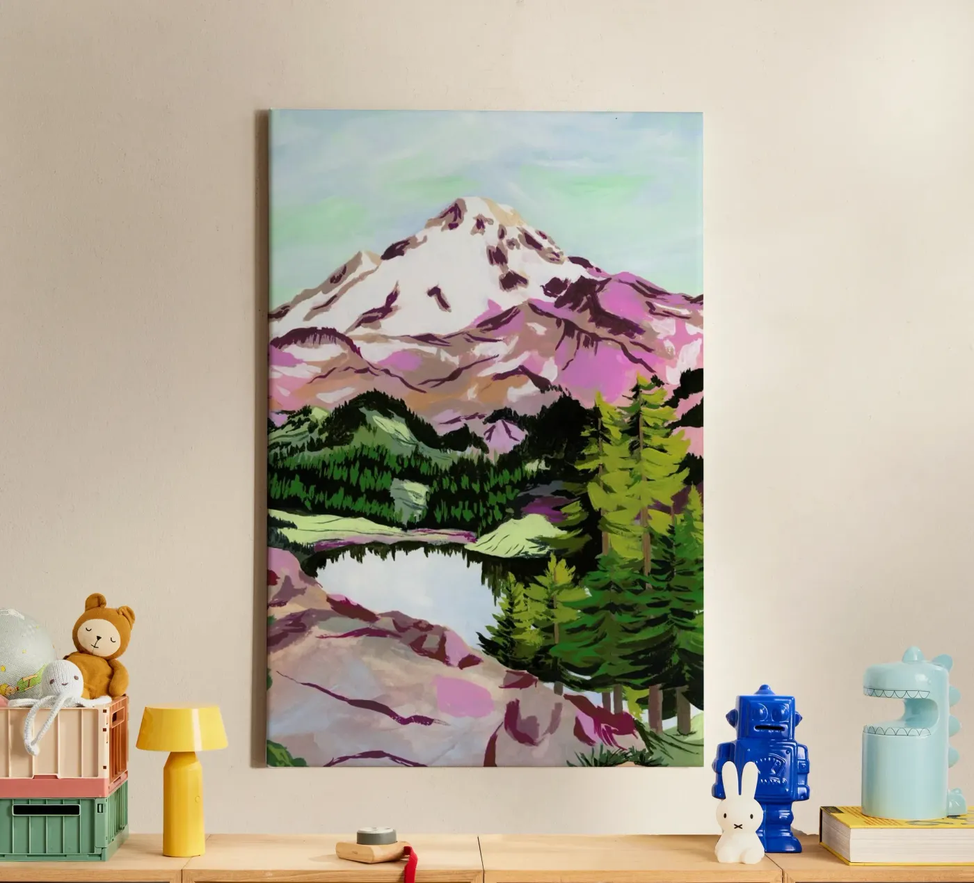 Chain Lakes tela da Sarah Gesek