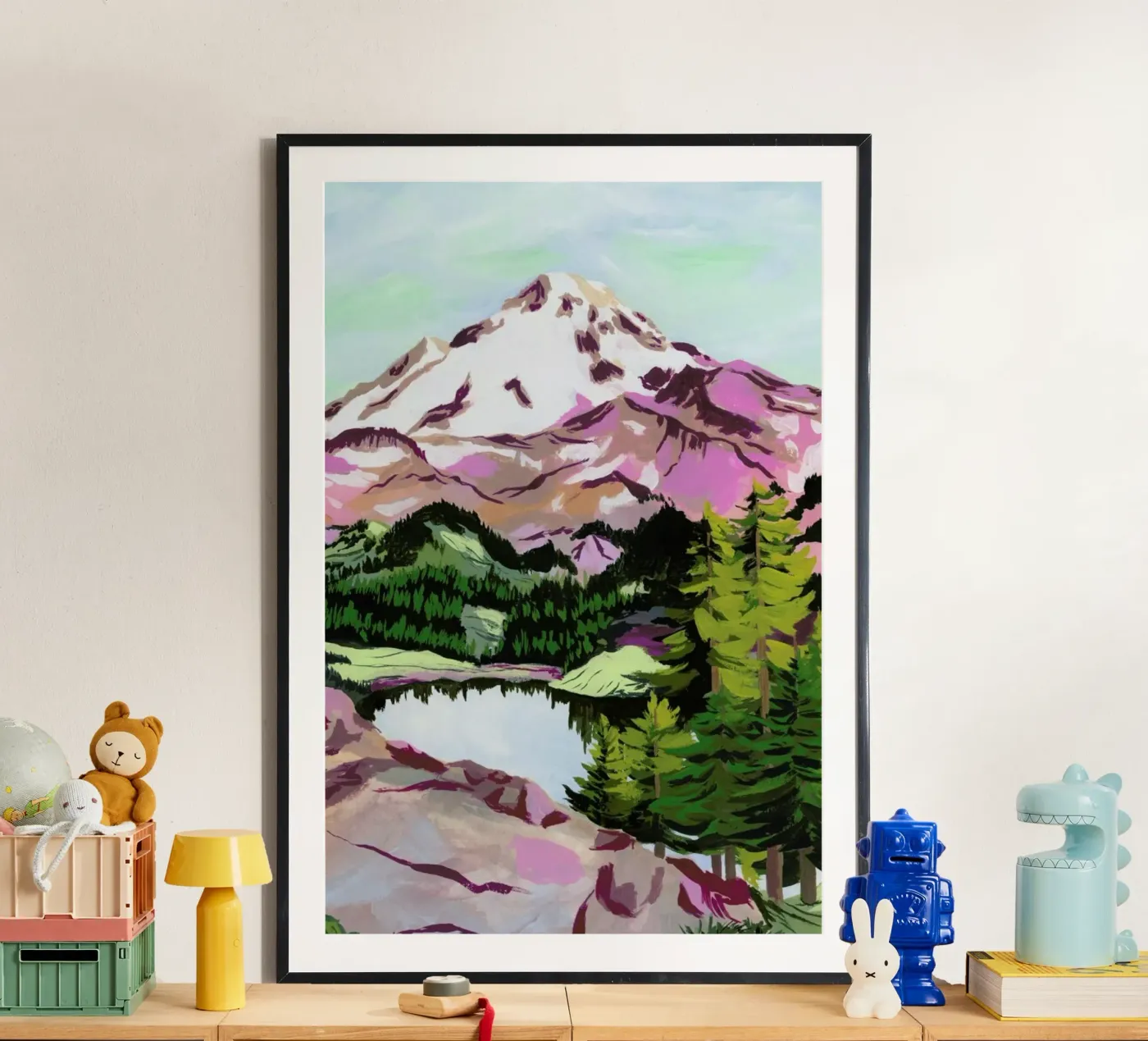 Chain Lakes poster de Sarah Gesek