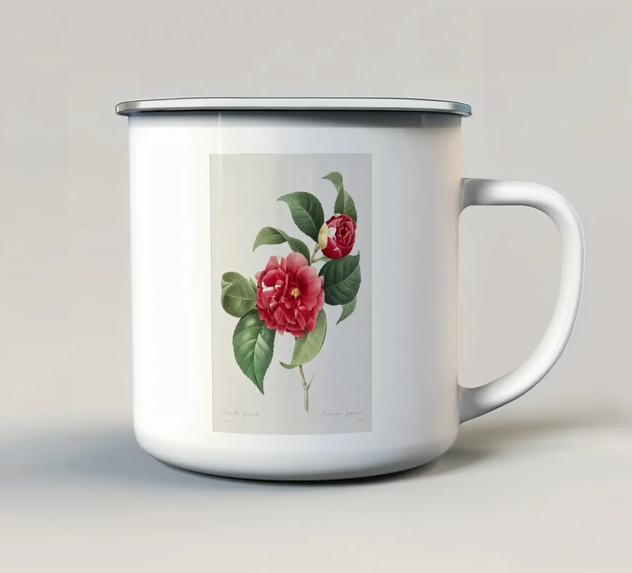 Choix des plus belles fleurs tazza in smalto da vintageshop