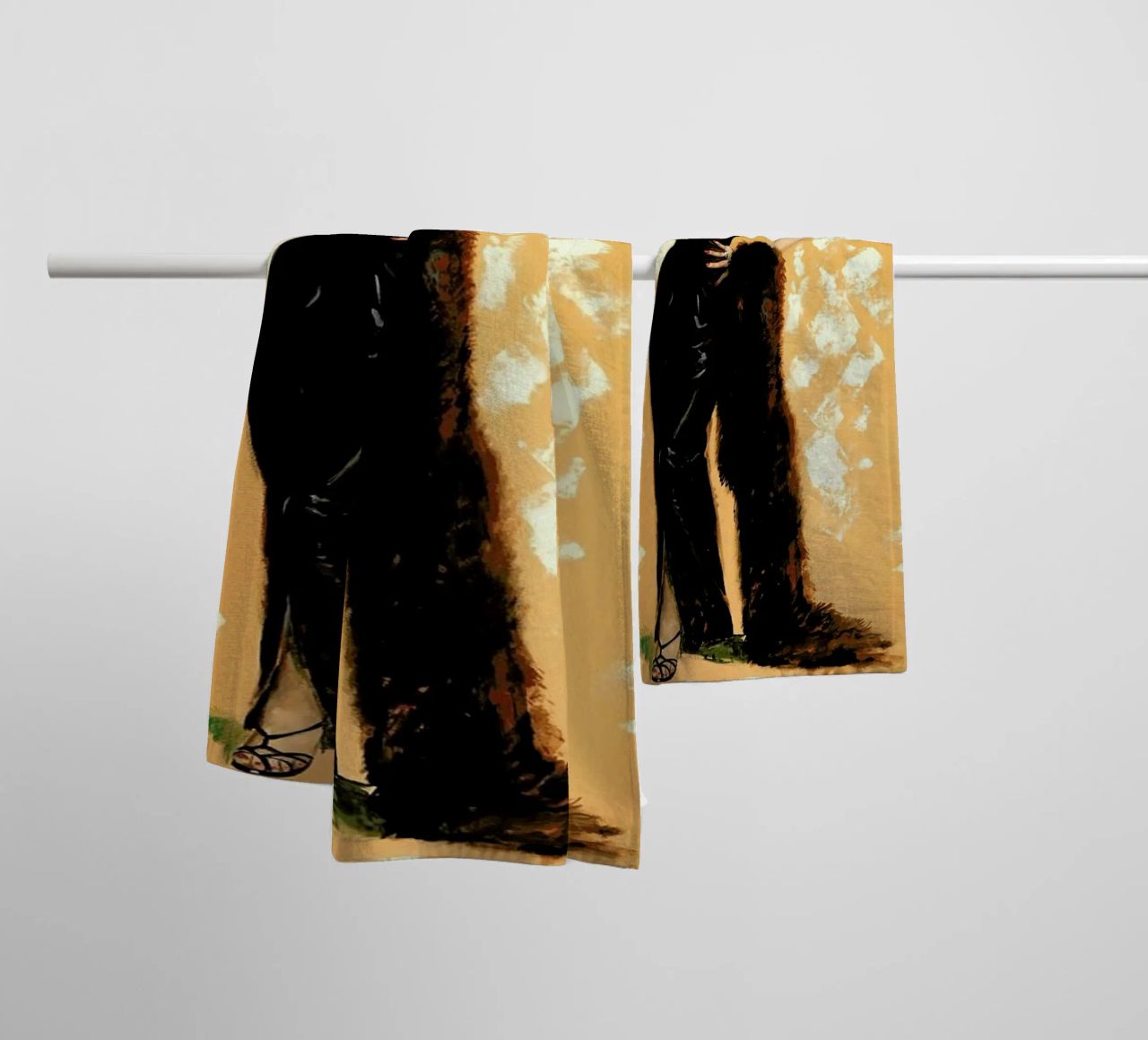 It's Easier To Find A Husband serviette de bain de Gallery Print and Art Limited