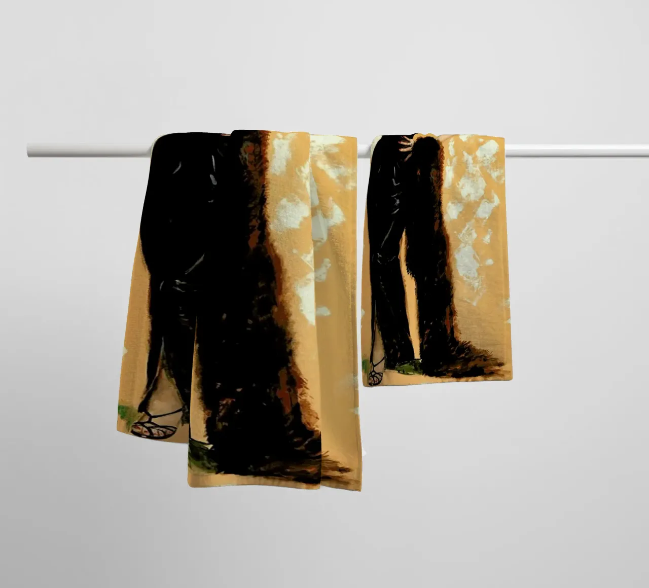 It's Easier To Find A Husband asciugamano da bagno da Gallery Print and Art Limited