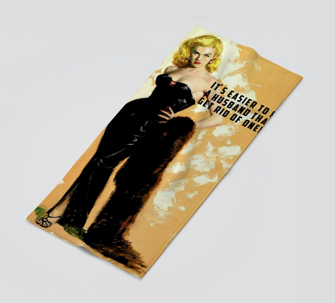 It's Easier To Find A Husband telo mare da Gallery Print and Art Limited