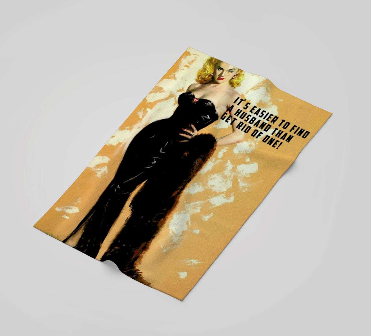 It's Easier To Find A Husband telo mare da Gallery Print and Art Limited