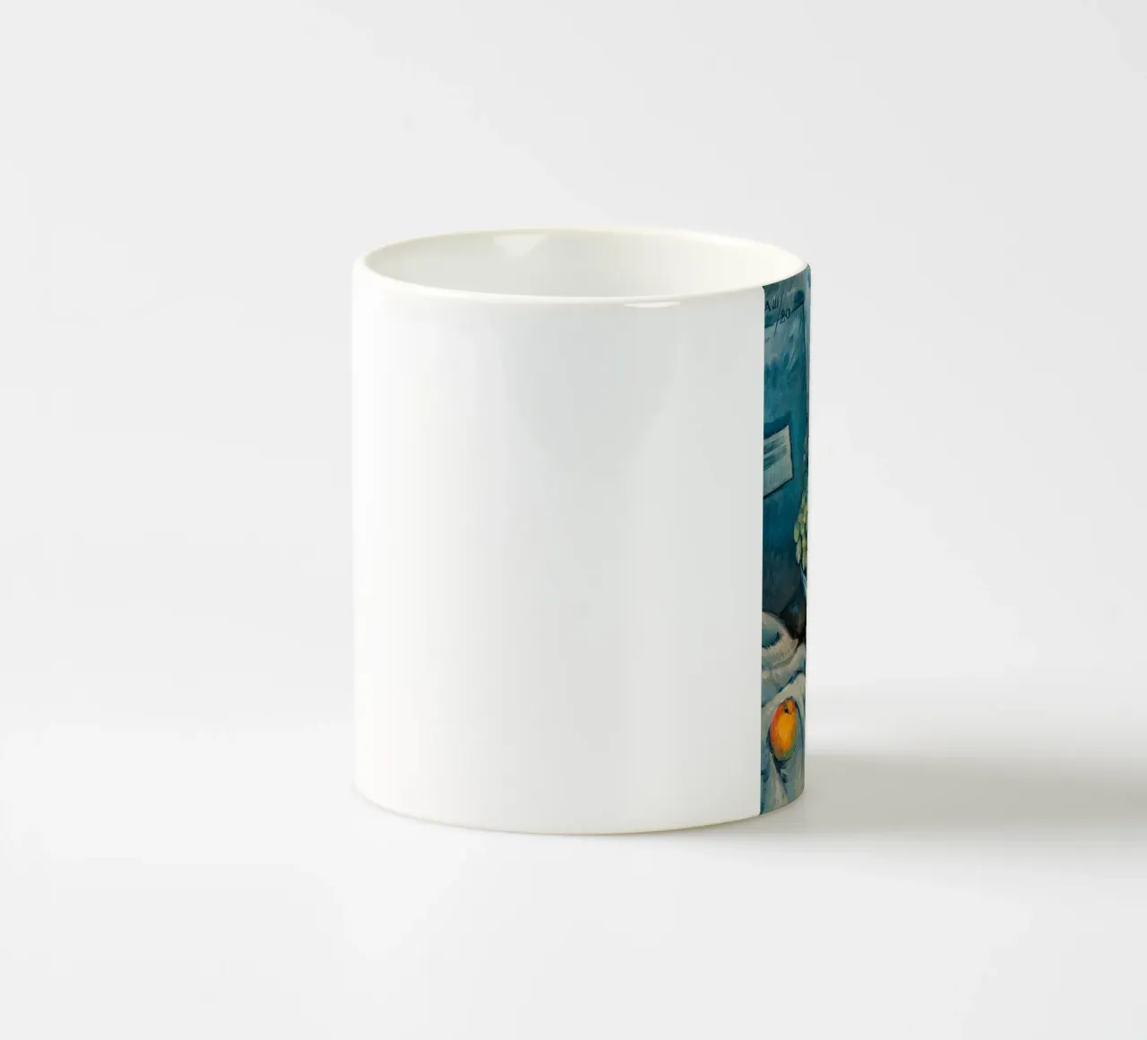 piatto di frutta in tavola tazza in ceramica da eternal nino