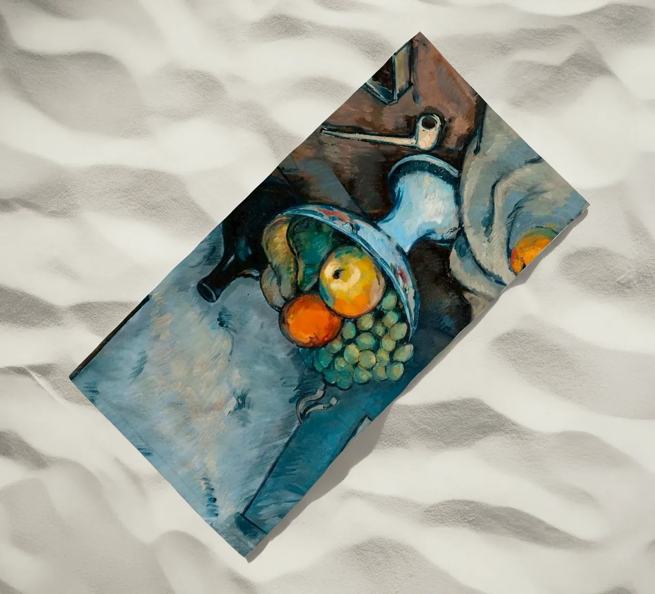 fruit dish on the table beach towel by eternal nino