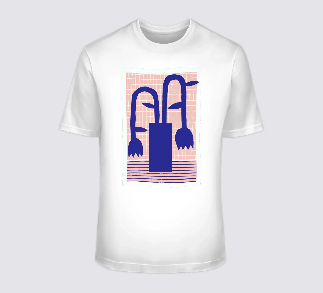 Vase and Checkers 2 t-shirt da Pure